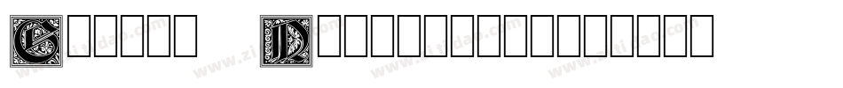 Gothic Notausgang字体转换